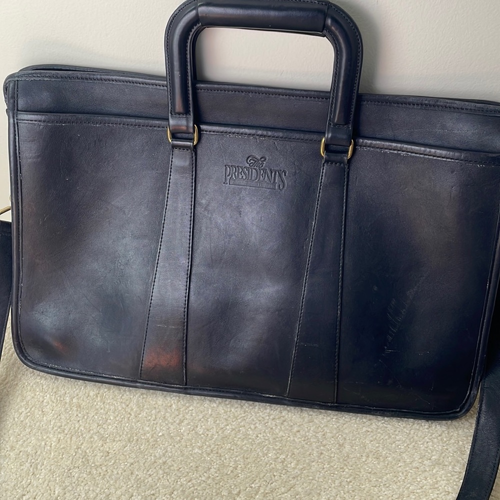 Vintage Coach Leather Attaché